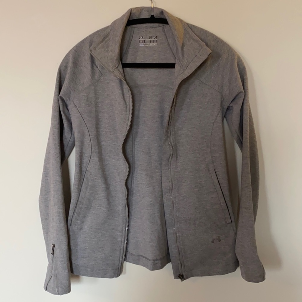 Under Armour SML Fitted cold-gear Zip Jacket